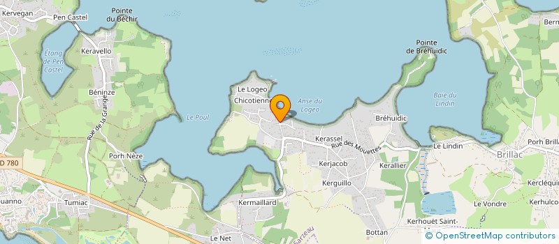 localisation de l'entreprise TCH'ILES  SARZEAU