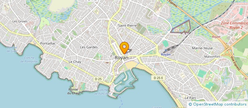localisation de l'entreprise TCH LA ROCHELLE  ROYAN