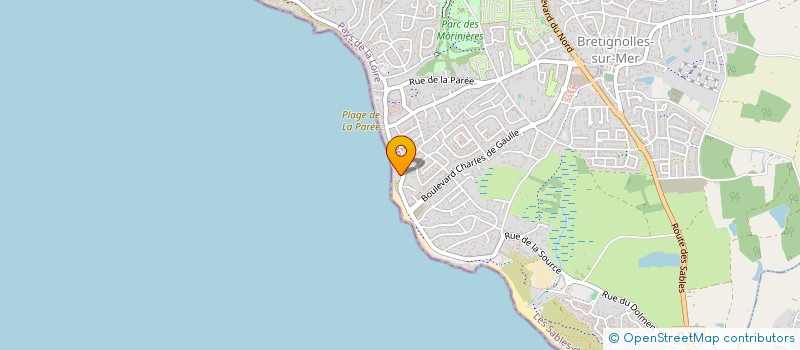 localisation de l'entreprise TCH PATRIMOINE à BRETIGNOLLES-SUR-MER