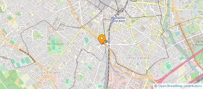 localisation de l'entreprise TCH PRODUCTION à MONTPELLIER