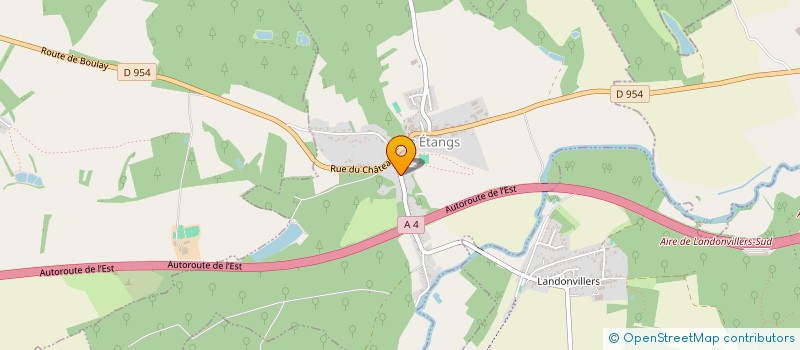 localisation de l'entreprise TCH WAGNER ANDRE  LES ETANGS