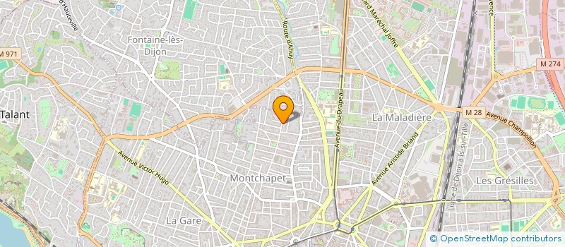 localisation de l'entreprise TCHABOLIPRO  DIJON