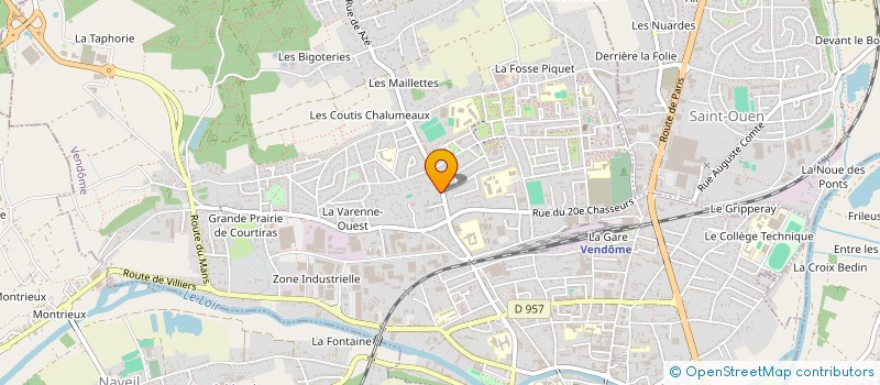 localisation de l'entreprise TCHACKORAMA  VENDOME