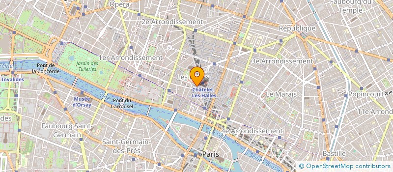 localisation de l'entreprise TCHACO à PARIS 1