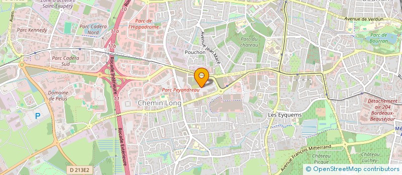 localisation de l'entreprise TCHACONSEIL  MERIGNAC