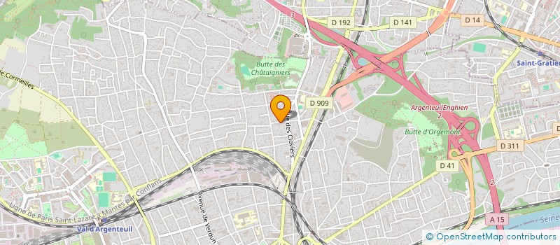 localisation de l'entreprise TCHADANTROPUS CONSULTING  ARGENTEUIL