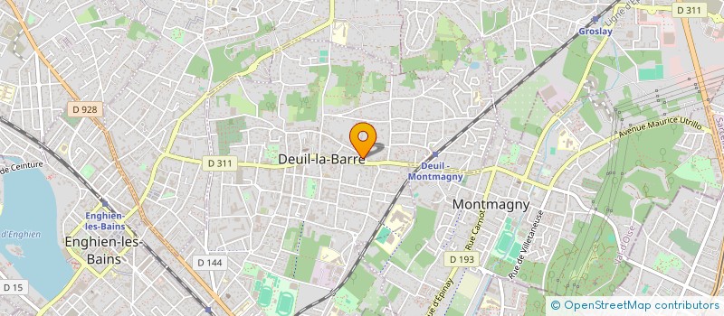 localisation de l'entreprise TCHAGO INVEST  DEUIL-LA-BARRE