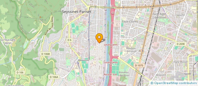 localisation de l'entreprise TCHAI A OUT (TAO) à GRENOBLE