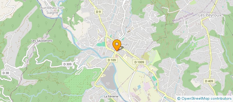 localisation de l'entreprise TCHAIKOVSKY  PEGOMAS