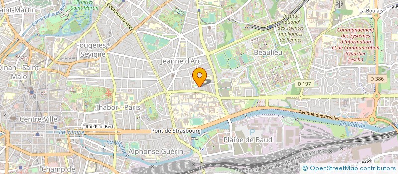 localisation de l'entreprise TCHAKAM VTC  RENNES