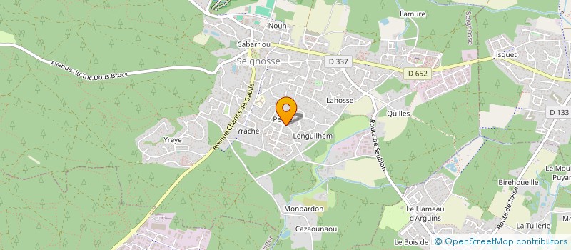 localisation de l'entreprise TCHAKOLA IMMOBILIER  SEIGNOSSE