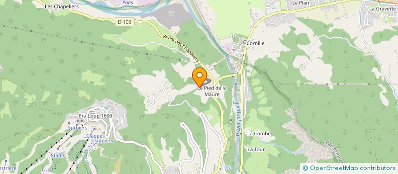 localisation de l'entreprise TCHALOU  UVERNET FOURS