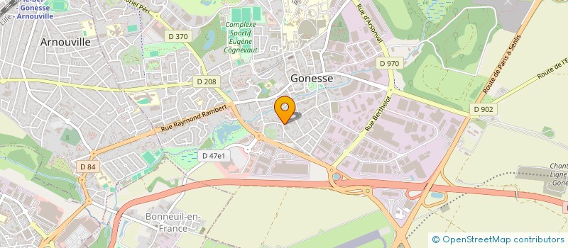 localisation de l'entreprise TCHAMAK CONSULTING à GONESSE