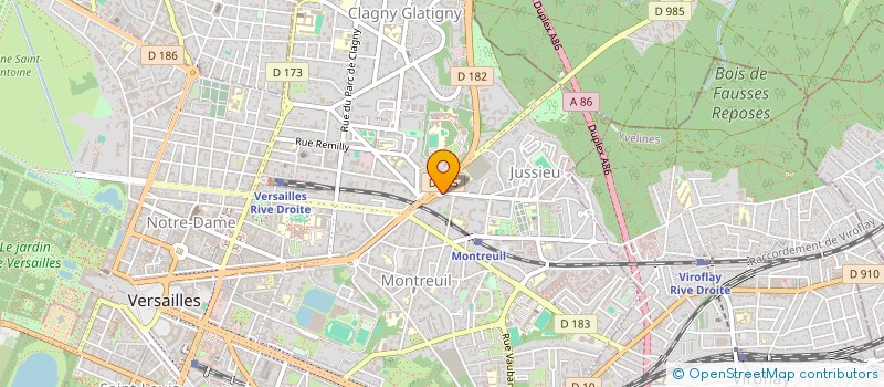 localisation de l'entreprise TCHANCA à VERSAILLES