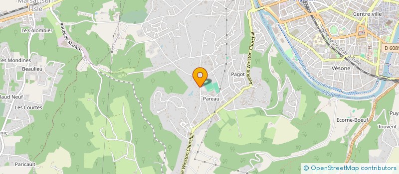 localisation de l'entreprise TCHANKA  COULOUNIEIX-CHAMIERS