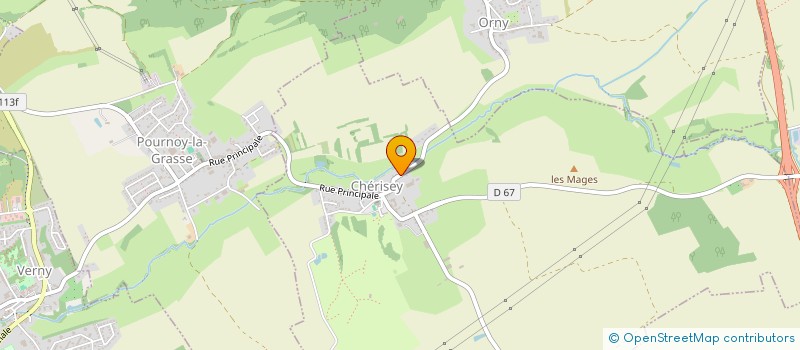 localisation de l'entreprise TCHANQUE  CHERISEY