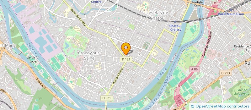 localisation de l'entreprise TCHANQUE VINCENT  CROISSY-SUR-SEINE