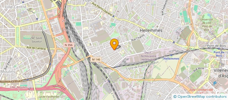 localisation de l'entreprise TCHANQUEE à LILLE