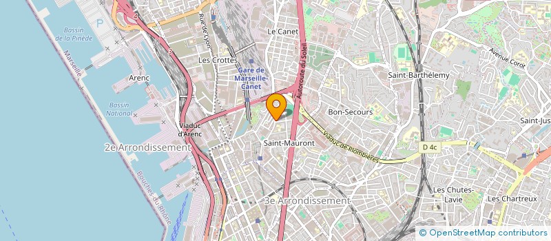 localisation de l'entreprise TCHAPALO à MARSEILLE