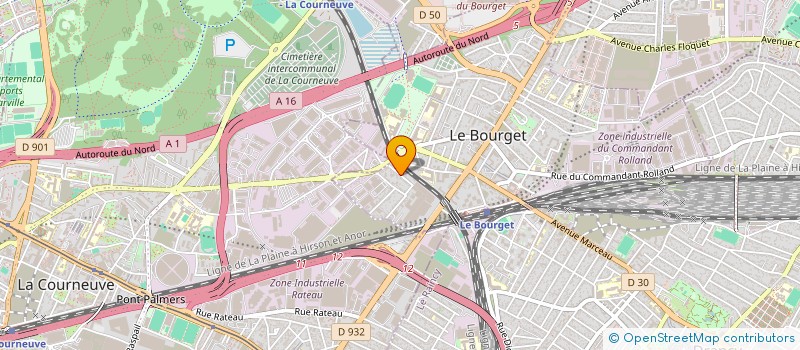 localisation de l'entreprise TCHAPMEGNI SERVICES à LE BOURGET