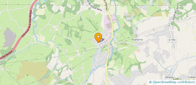 localisation de l'entreprise TCHARDI  URRUGNE