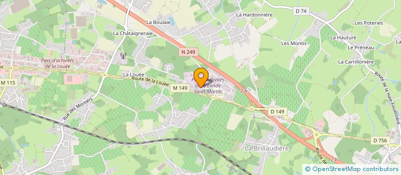 localisation de l'entreprise TCHARPAK  HAUTE-GOULAINE