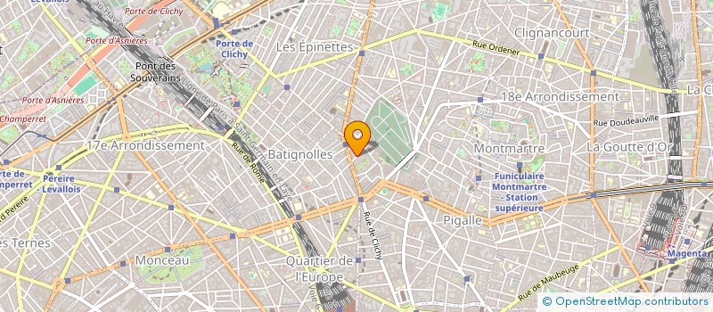 localisation de l'entreprise TCHAVOLO PRODUCTIONS  PARIS