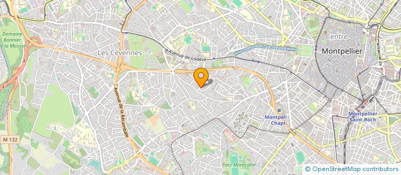 localisation de l'entreprise TCHEBYFLOW à MONTPELLIER