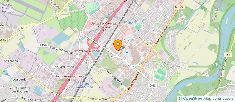 localisation de l'entreprise TCHEK  PORTET-SUR-GARONNE