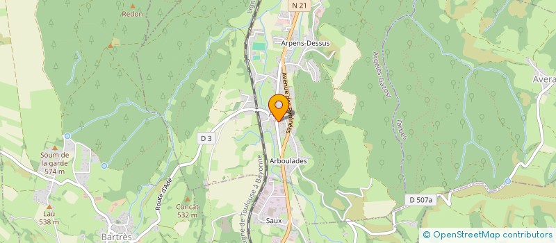 localisation de l'entreprise TCHEMAN  ADE