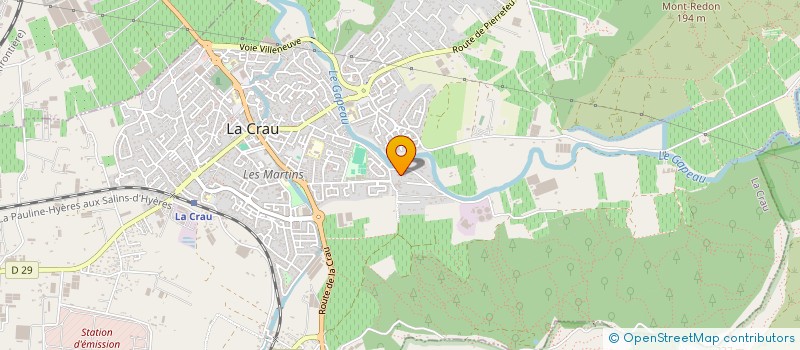 localisation de l'entreprise TCHIC TCHAC à LA CRAU
