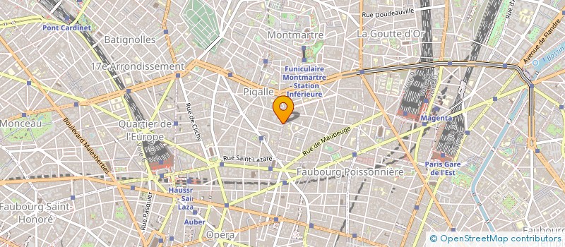 localisation de l'entreprise TCHIN-TCHIN MARTYRS à PARIS