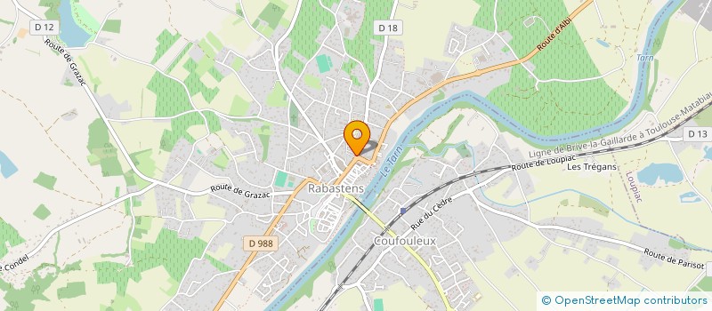 localisation de l'entreprise TCHIN TCHOUN  RABASTENS