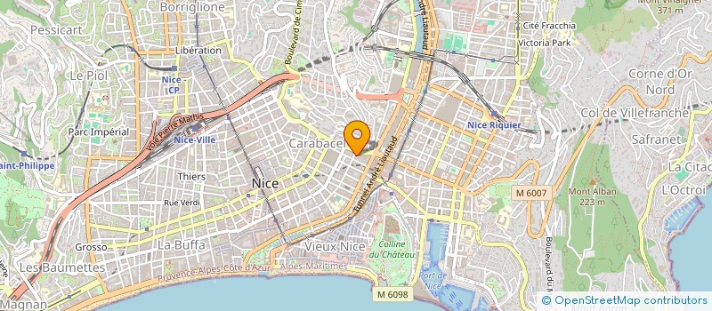 localisation de l'entreprise TCHINKO à NICE