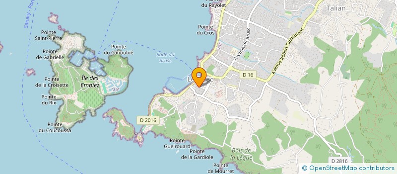localisation de l'entreprise TCHIO PANE à SIX-FOURS-LES-PLAGES