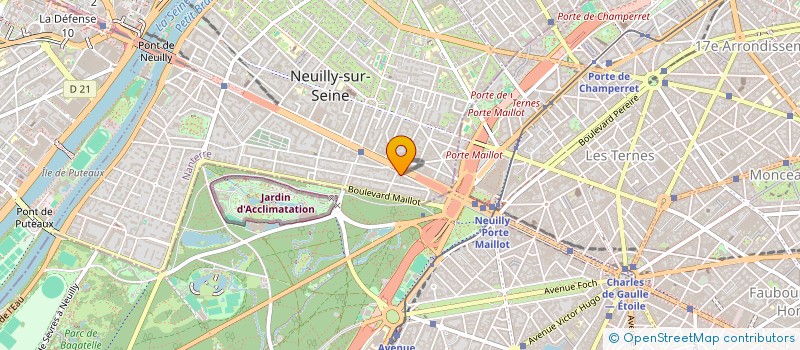 localisation de l'entreprise TCHIP NEUILLY-SUR-SEINE à NEUILLY-SUR-SEINE