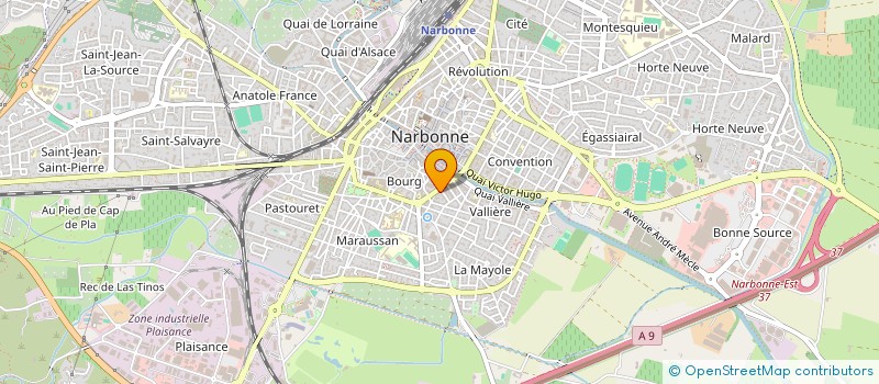 localisation de l'entreprise TCHIRIPET  NARBONNE