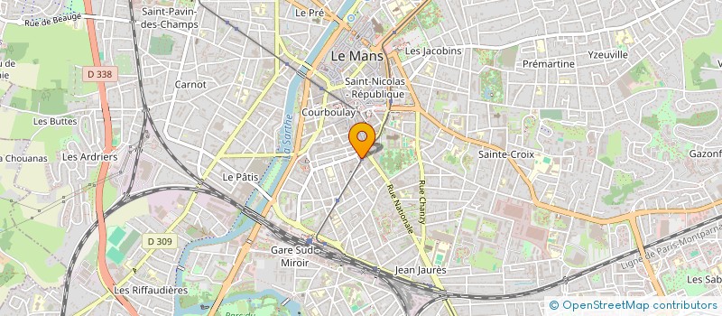 localisation de l'entreprise TCHIZE'ROOM à LE MANS