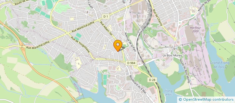 localisation de l'entreprise TCHOP IMMOBILIER  LE CREUSOT