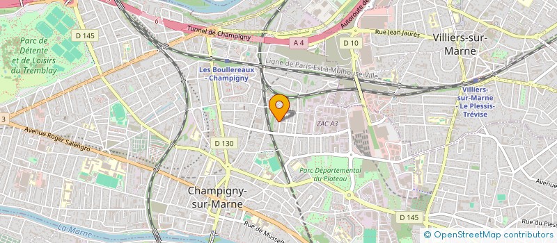 localisation de l'entreprise TCHOU SERVICES à CHAMPIGNY-SUR-MARNE