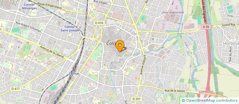 localisation de l'entreprise TCHOUGA  COLMAR