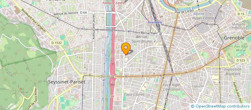 localisation de l'entreprise TCHOUK'ART  GRENOBLE