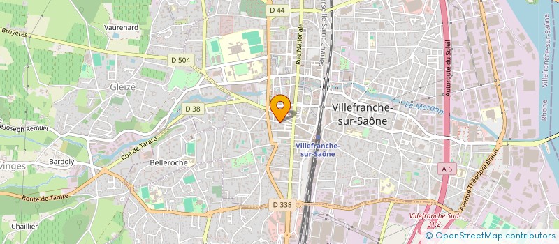 localisation de l'entreprise TCHOUNGALI à VILLEFRANCHE-SUR-SAONE