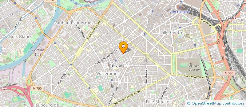 localisation de l'entreprise TCHOUPI à LILLE