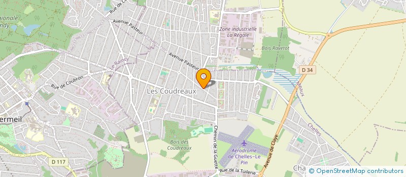 localisation de l'entreprise TCHOUZE  CHELLES