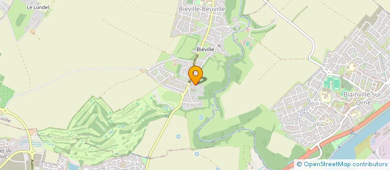 localisation de l'entreprise TCHUTCHU  BIEVILLE-BEUVILLE