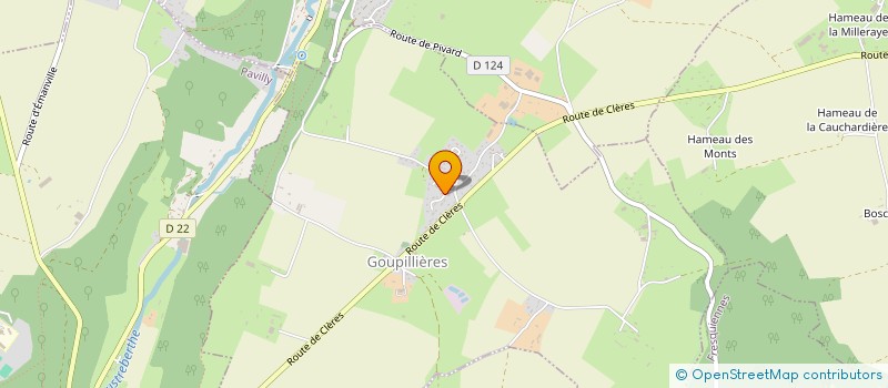 localisation de l'entreprise TCJ  GOUPILLIERES