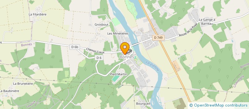 localisation de l'entreprise TCJM à BONNES