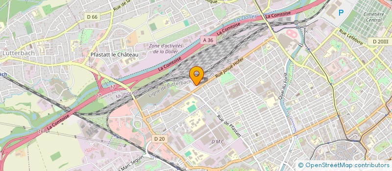 localisation de l'entreprise TCL  MULHOUSE