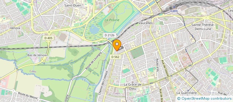 localisation de l'entreprise TCL INVEST à CAEN